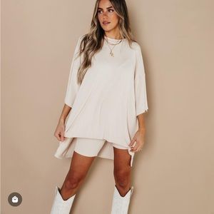 New FoxyKind All Weekend Long Set in Oatmeal